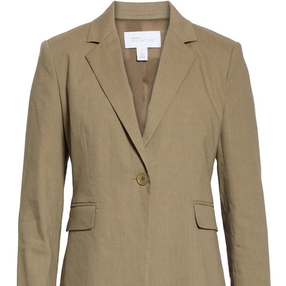 Nordstrom Signature Blazer Light Brown XL - Picture 1 of 6